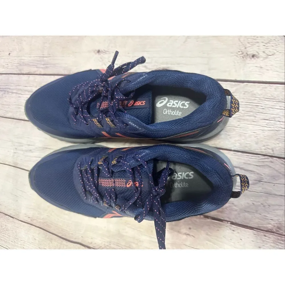 Asics Gel Ventura 9 Trail Running Shoes Blue Athletic Gorpcore Women's 8 Wide
